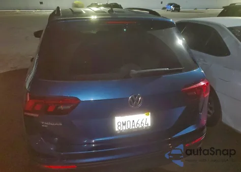 2019 Volkswagen Tiguan Se из США, поврежденный, VIN 3VV3B7AX2KM181177